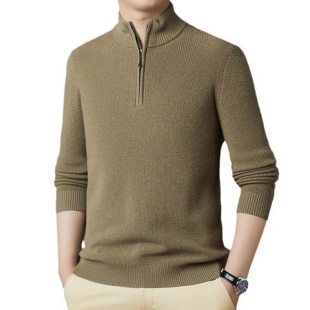 Мужской свитер из 100% шерсти фотография