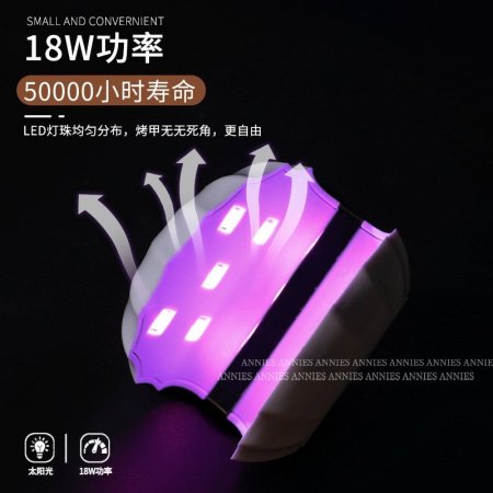 Миниатюрная лампа для гель-лака UV/LED фотография