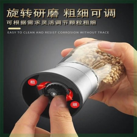 Ручной мельничек для перца из нержавеющей стали изображение