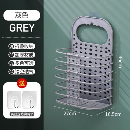 Загрязненная корзина для белья с возможностью крепления на стену фото