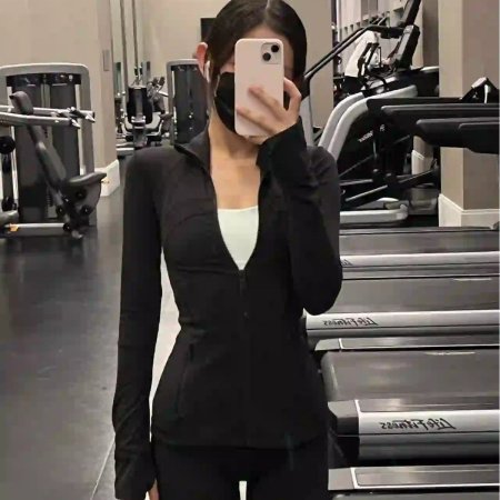 lulu Define женская куртка для йоги и фитнеса фотография