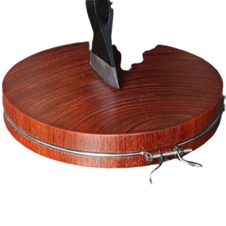 Кухонная доска из твердого дерева фотография