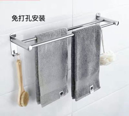 304 нержавеющая сталь полка для полотенец в ванной комнате фотография