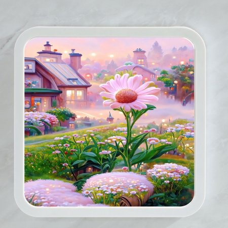 Шкаф для ванной комнаты с изображением на стене фотография