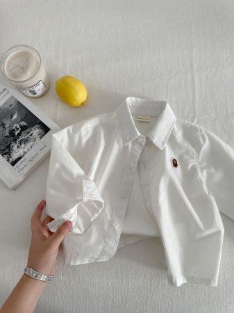 Детская рубашка весна 2024 фотография