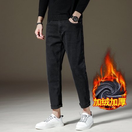 Джинсы мужские весна-осень 2024 изображение