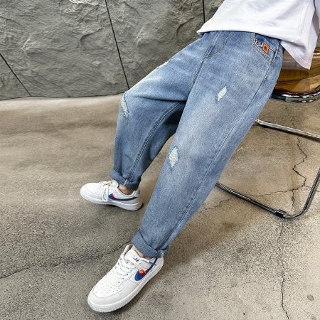 Детские джинсы 2024 весна-лето фотография