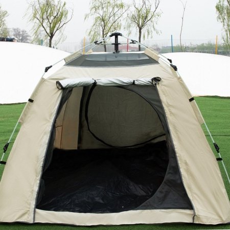 Палатка для отдыха на свежем воздухе фотография