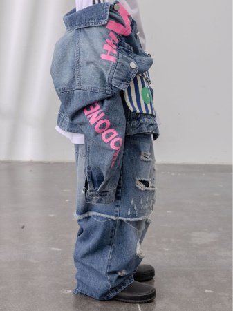 Детские джинсы Betsy 2024 весна фотография