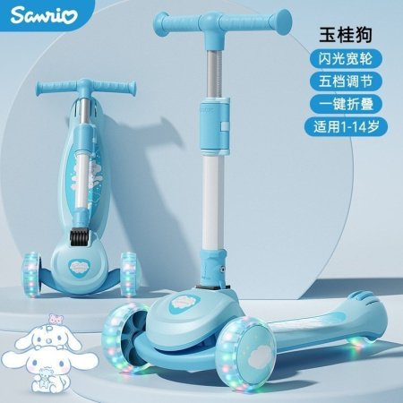 Детский трехколесный скейтборд изображение