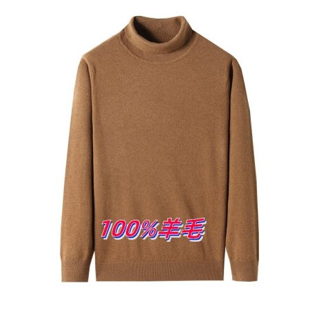 Мужской свитер из 100% шерсти фотография