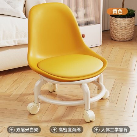 Детский стул с колесиками и подставкой для ног фото