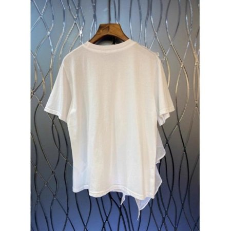 Женская футболка с широкими короткими рукавами и сетчатыми вставками фотография