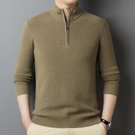 Мужской свитер из 100% шерсти фотография