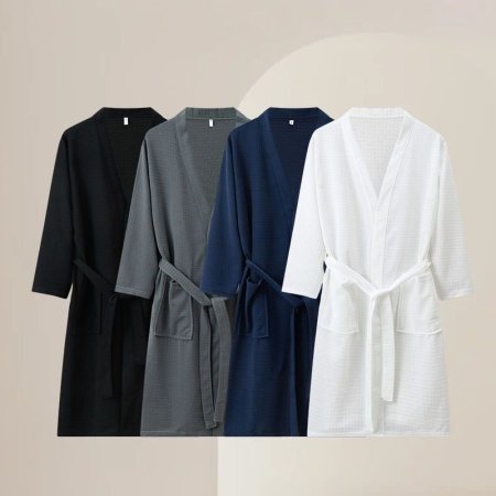 Халат для ванной комнаты весна-лето для пары фотография