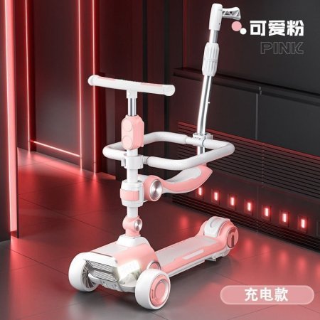 Детский электрический самокат фото