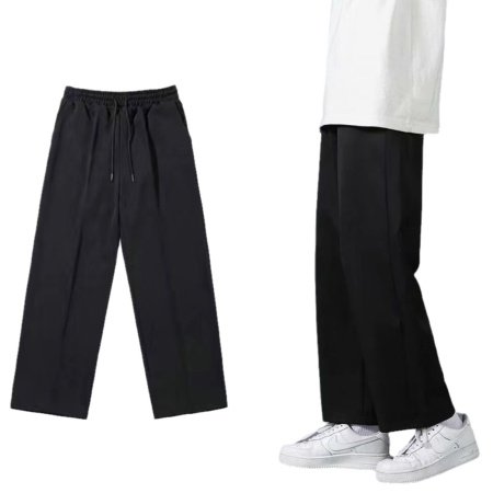 Широкие брюки 2024 новой моды для мужчин изображение