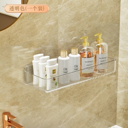 Полка для ванной комнаты без сверления PET фото