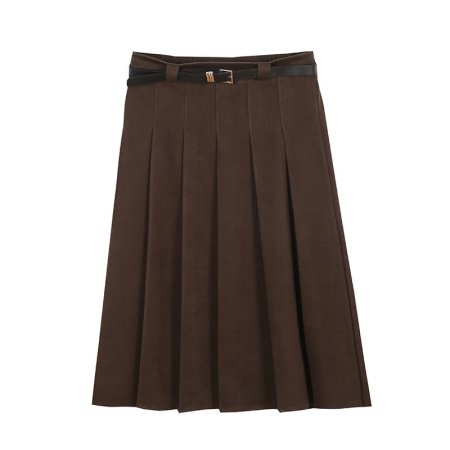 Женская юбка высокой талии с поясом фото