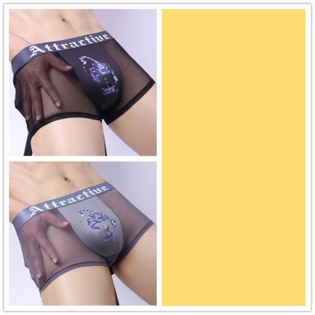 Мужские трусы из легкого материала с эффектом охлаждения фото