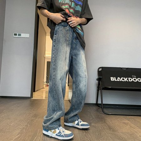 Мужские джинсы в стиле Vibe с черным градиентом фотография