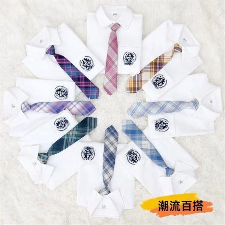 Детская школьная рубашка с коротким рукавом изображение