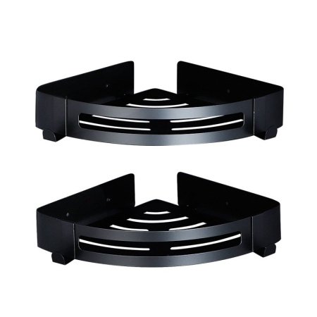 Угловая полка для ванной комнаты из нержавеющей стали изображение