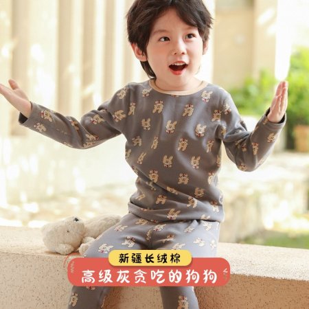 2023 новинка детский комплект термобелья для мальчиков и девочек фотография