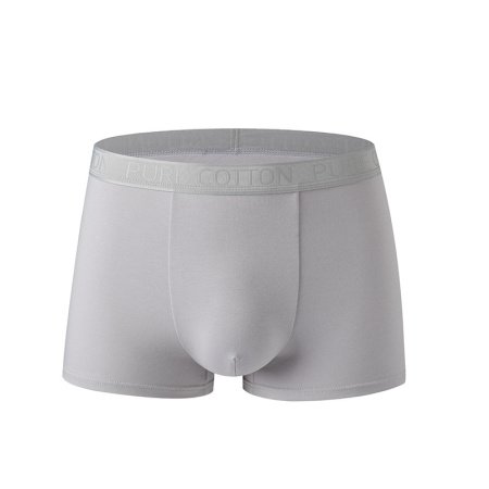 Мужские хлопковые трусы средней посадки фото