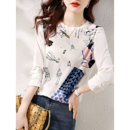 Базовая футболка с длинным рукавом фотография