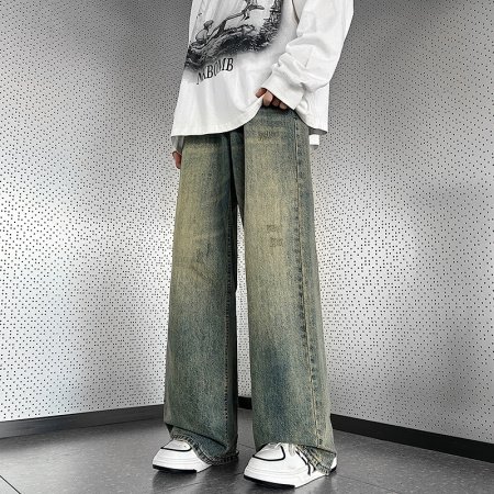 Мужские джинсы винтажного стиля фотография