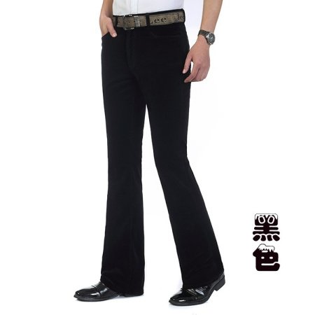 Мужские джинсы винтажного фасона из классического бархата фотография