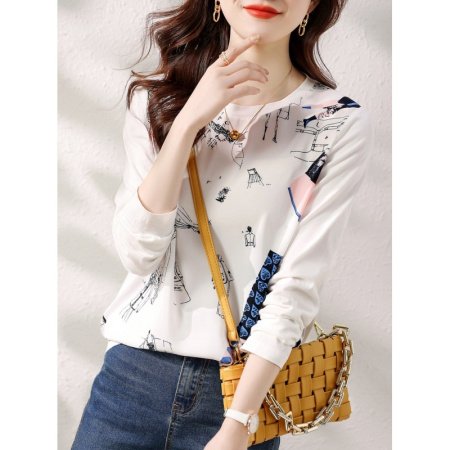 Базовая футболка с длинным рукавом фотография