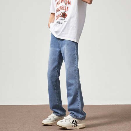 Мужские джинсы в стиле хайстрит cleanfit изображение