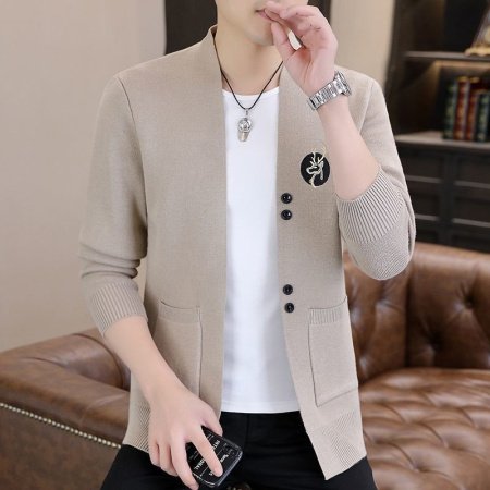 Мужская кардиган с вышивкой фотография