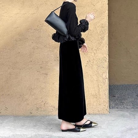 Женское платье и жилет в стиле Хепбёрн фото