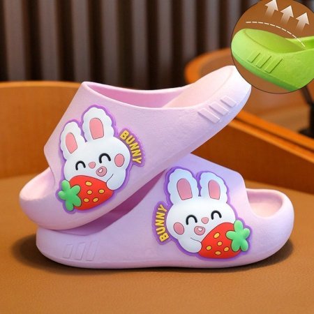 Детские тапочки с мультяшным рисунком изображение