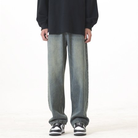 Мужские джинсы в стиле Гонконга фото