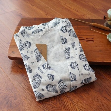 Мужской халат из хлопка изображение