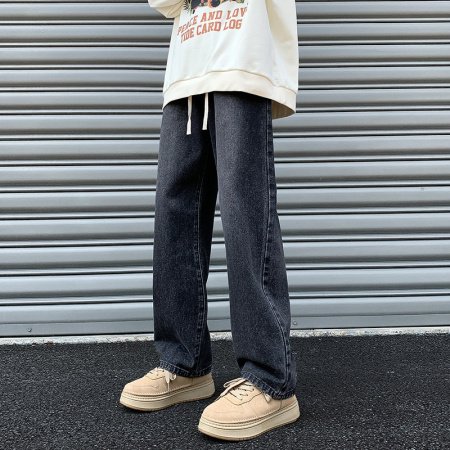 Джинсы мужские 2024 осенние новинки изображение