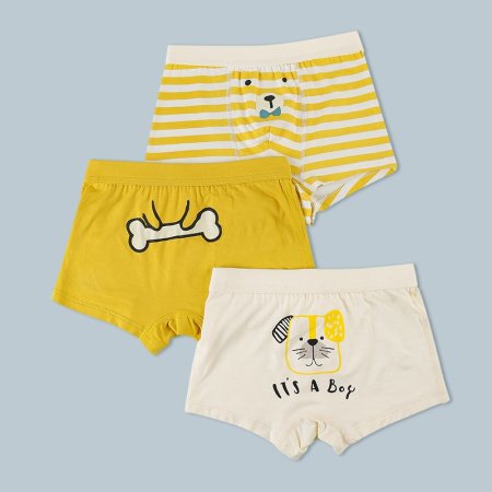 Детские трусы-боксеры из модала для мальчиков фотография