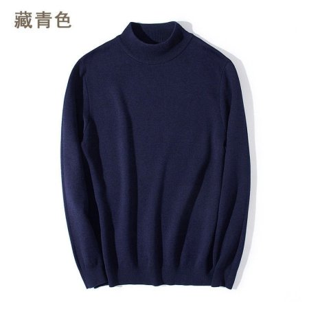 Мужской свитер с высоким воротником фото