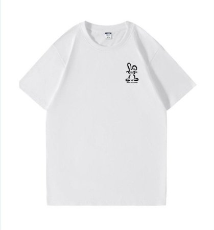 Женская футболка из чистого хлопка изображение