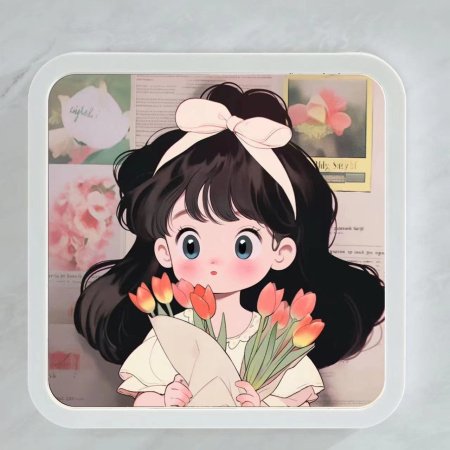 Шкаф для ванной комнаты с изображением на стене фотография