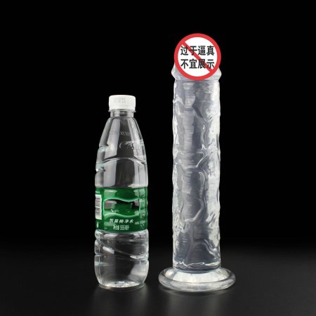 Силиконовый фаллоимитатор с присоской 32см*6см изображение