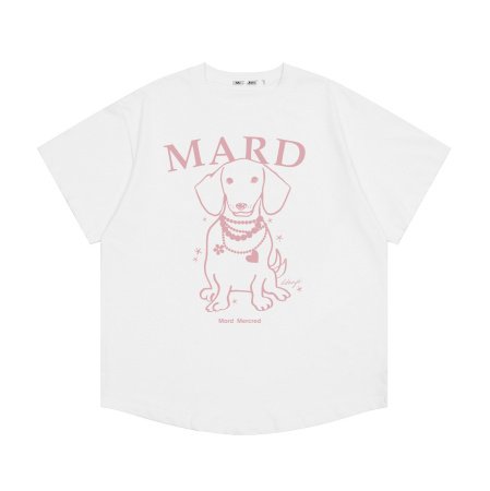 Футболка с коротким рукавом и принтом маленькой собачки фотография