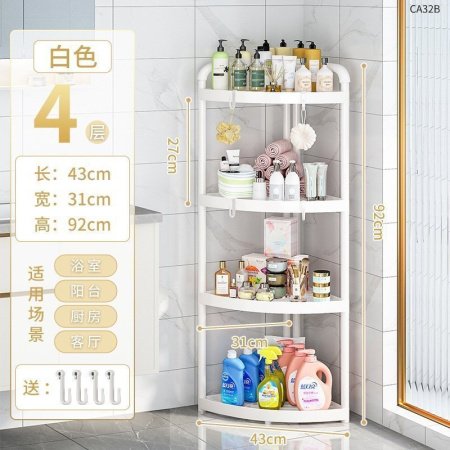 Многоуровневая стойка для ванной комнаты фотография