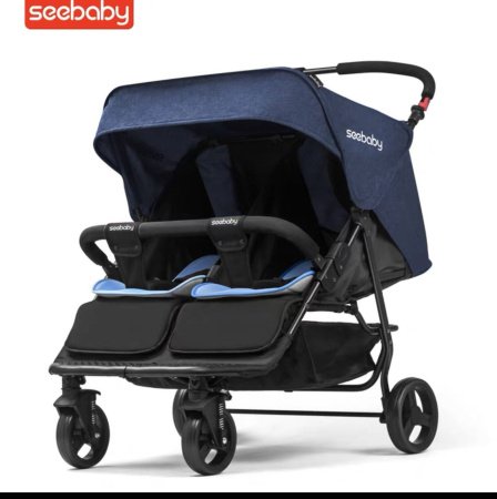 Двойная детская коляска SeeBaby T22 изображение