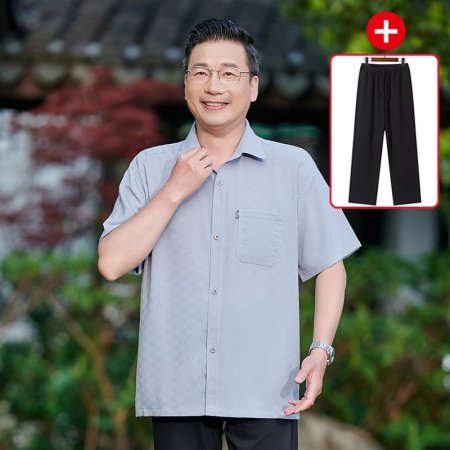 Летняя рубашка для мужчин 2024 изображение