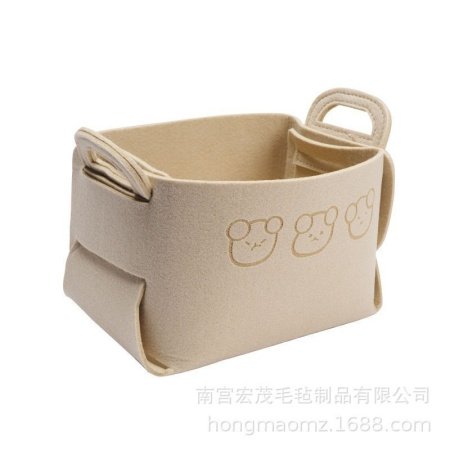 Корзина для белья с медвежонком изображение